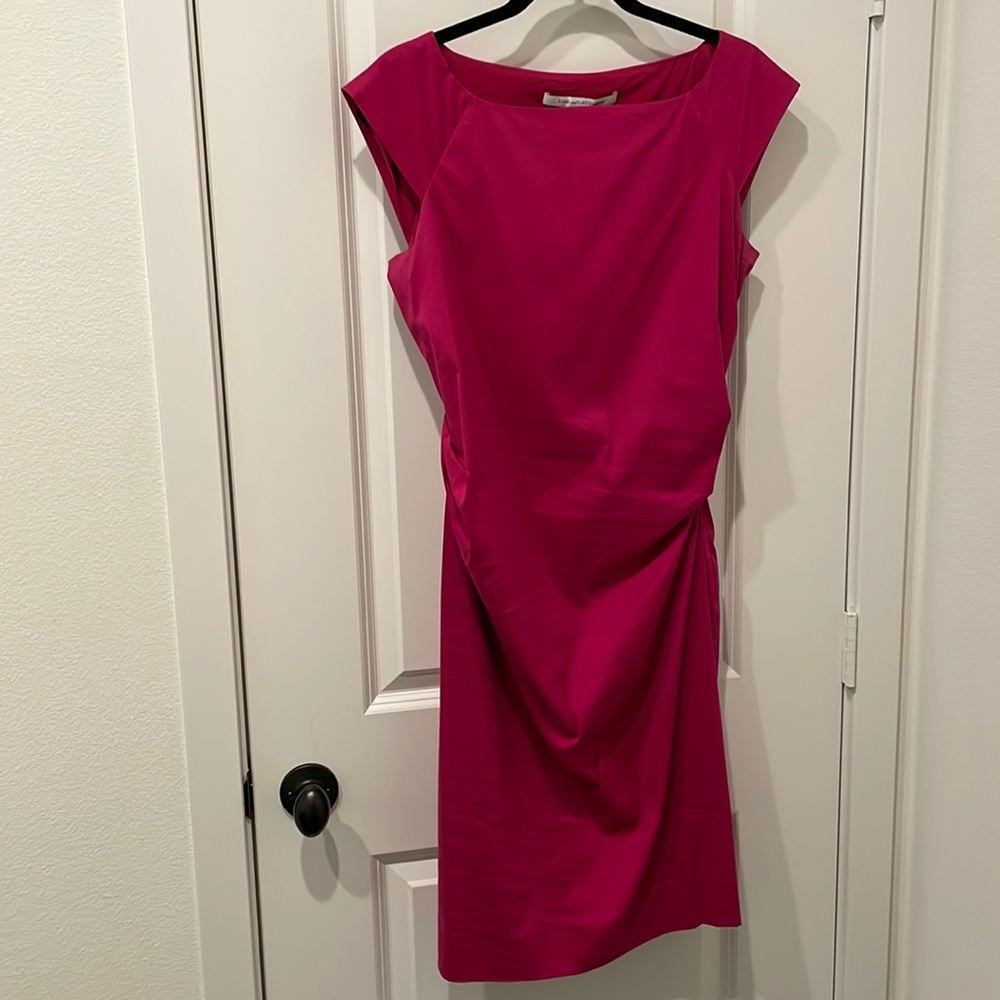 Diane von Furstenberg Pink Sheath Dress
